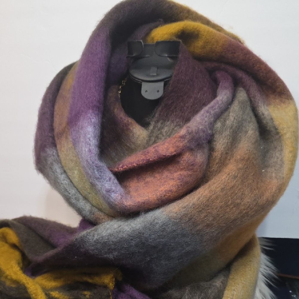 Multicolor Wool Scarf